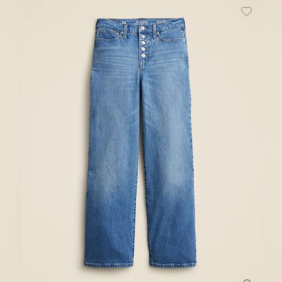 J.Crew Slim-wide jean with button-fly in Pinamount Wash size 29